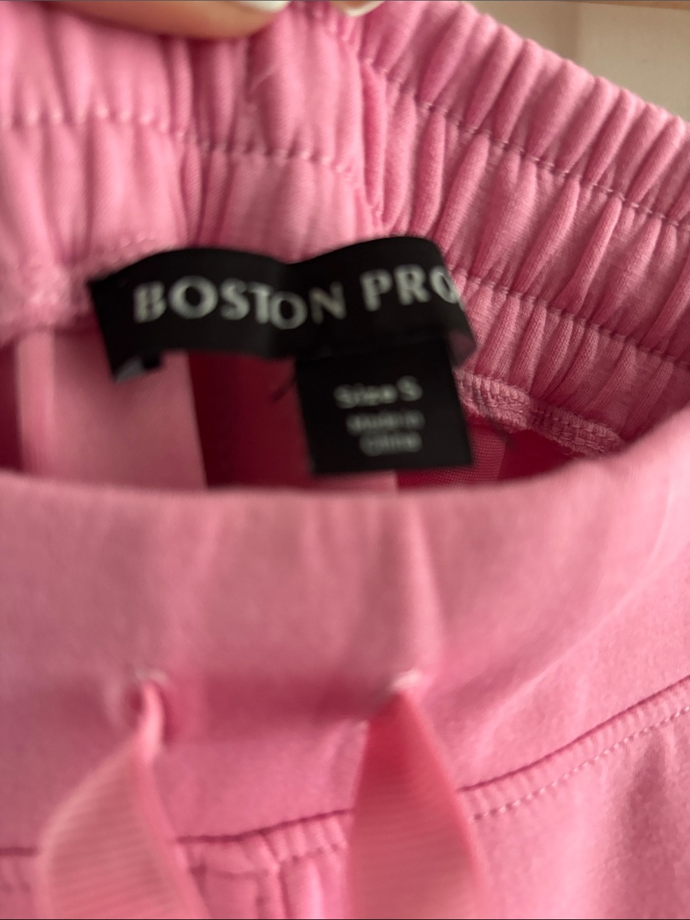 Boston Proper Pink Draped Robe and Drawstring Pants Set - Picture 6 of 7